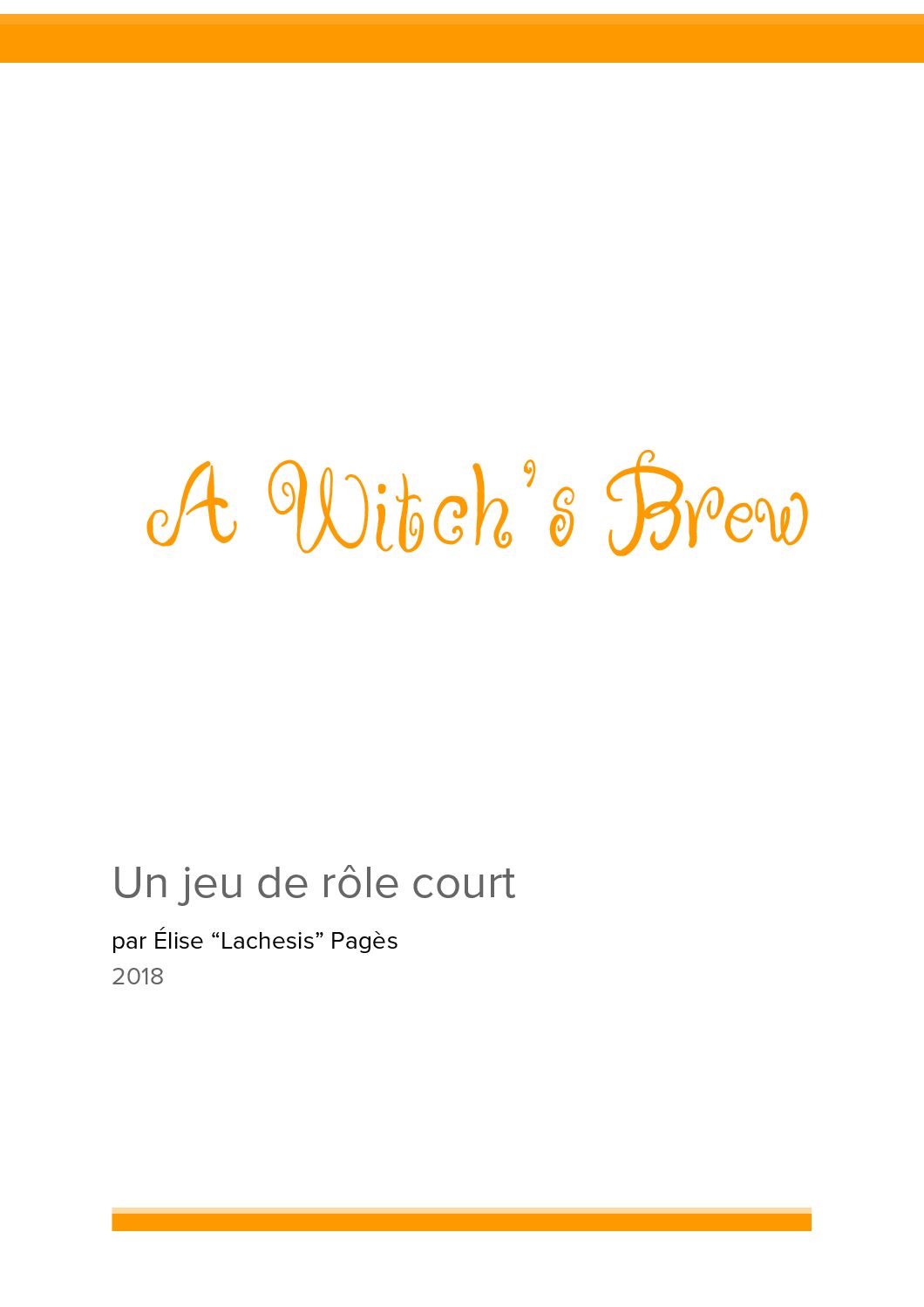 A Witch’s Brew